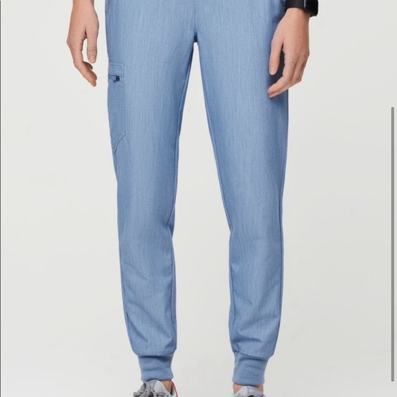 NWT FIGS LIMITED EDITION ZAMORA HIGH WAIST STRETCH JOGGER SCRUB PANTS XS - Picture 9 of 11